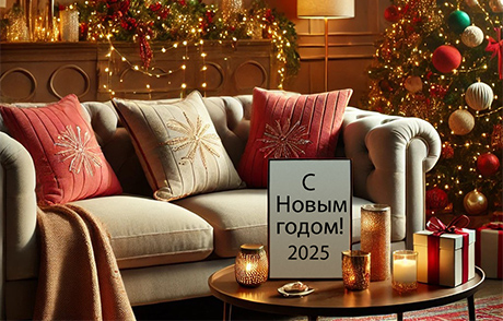 С наступающими праздниками Рождества и Нового Года!
