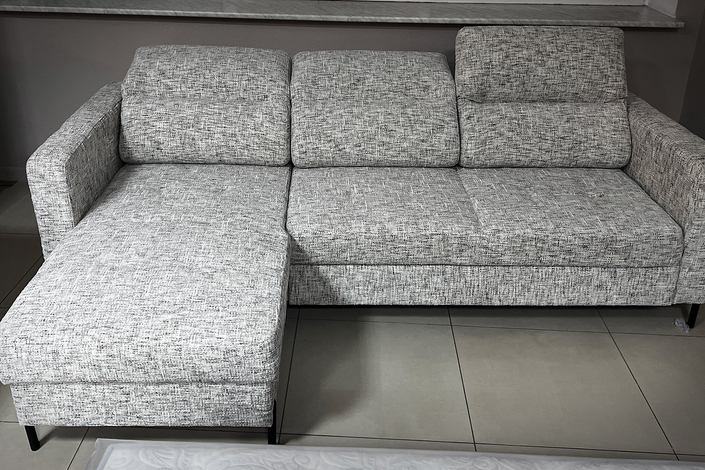 Угловой диван «ТОМАС» меланжевый